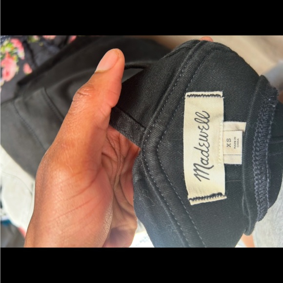 Madewell women’s Overalls in Black Forest xs - Picture 7 of 10